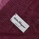 Salvatore Ferragamo Gancini Stole Silk Purple Auth am12542M-10