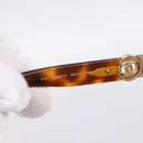CHANEL Sunglasses Plastic Metal Brown Gold CC Auth am12543M-12