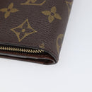 LOUIS VUITTON Monogram Compact Zip Wallet M61667 LV Auth am12547V-15