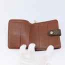 LOUIS VUITTON Monogram Compact Zip Wallet M61667 LV Auth am12547V-8