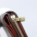 LOUIS VUITTON Monogram Compact Zip Wallet M61667 LV Auth am12547V-10
