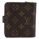 LOUIS VUITTON Monogram Compact Zip Wallet M61667 LV Auth am12547V-2