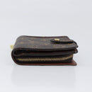 LOUIS VUITTON Monogram Compact Zip Wallet M61667 LV Auth am12547V-6