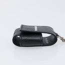 BALENCIAGA Air Pods case Earphone case Leather Black Silver 659926 Auth am12548M-17