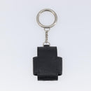 BALENCIAGA Air Pods case Earphone case Leather Black Silver 659926 Auth am12548M-4