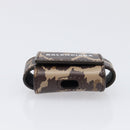 BALENCIAGA Camouflage AirPods Case Earphone case PVC Beige Brown 655679 Auth am12549M-13