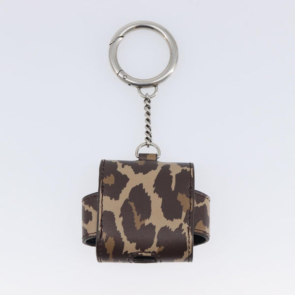 BALENCIAGA Camouflage AirPods Case Earphone case PVC Beige Brown 655679 Auth am12549M