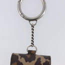 BALENCIAGA Camouflage AirPods Case Earphone case PVC Beige Brown 655679 Auth am12549M-8