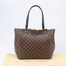 LOUIS VUITTON Damier Ebene Westminster GM Tote Bag N41103 LV Auth am12550SAV-24