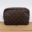 LOUIS VUITTON Monogram Trousse Toilette 23 Clutch Bag M47524 LV Auth am12551V-12