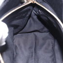 BVLGARI Chandra Hand Bag Leather Black Gold Auth am12554M-19