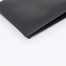GUCCI Interlocking G Compact Bifold Wallet Leather Black 115219 Auth am12557V-11