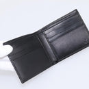 GUCCI Interlocking G Compact Bifold Wallet Leather Black 115219 Auth am12557V-13