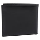 GUCCI Interlocking G Compact Bifold Wallet Leather Black 115219 Auth am12557V-3