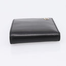 GUCCI Interlocking G Compact Bifold Wallet Leather Black 115219 Auth am12557V-5