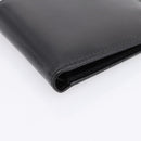 GUCCI Interlocking G Compact Bifold Wallet Leather Black 115219 Auth am12557V-9