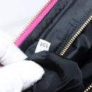 Miu Miu Shoulder Hand Bag Leather Pink Gold Auth am12558A-12