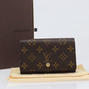 LOUIS VUITTON Porte Monnaie Billets Tresor Wallet M61730 LV Auth am12559V-12