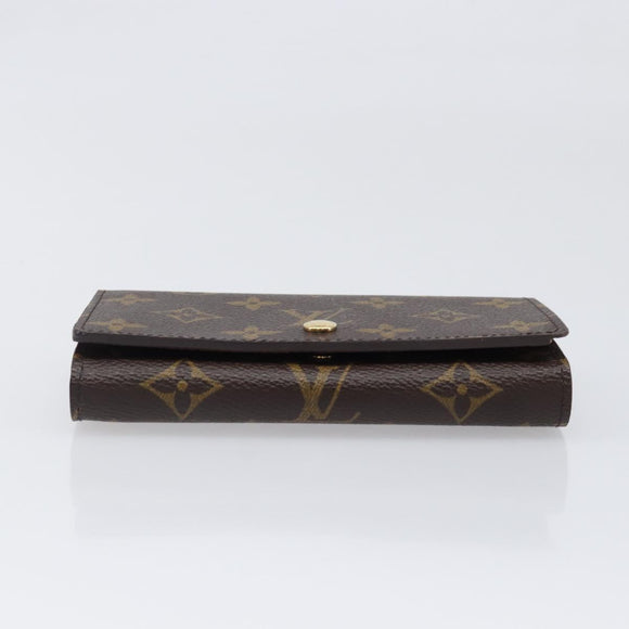 LOUIS VUITTON Porte Monnaie Billets Tresor Wallet M61730 LV Auth am12559V