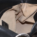PRADA Shoulder Bag Nylon Leather Khaki Silver BR4549 Auth am12573V-22