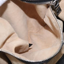 PRADA Shoulder Bag Nylon Leather Khaki Silver BR4549 Auth am12573V-26