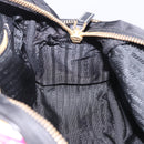 PRADA Venice Tote Bag Nylon Leather Multicolor Gold Auth am12575V-24