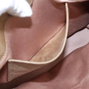 Miu Miu Side Ribbon Hand Bag Leather 2way Beige Gold RN0939 Auth am12577V-23