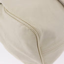 Miu Miu Side Ribbon Hand Bag Leather 2way White Gold Auth am12582V-17