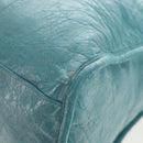 BALENCIAGA The City Hand Bag Leather 2way Light Blue 115748 Auth am12583V-22