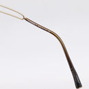 CHANEL CC Rimless Sunglasses metal Brown CC Auth am12584M-11