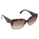 PRADA Sunglasses plastic Brown CC Auth am12589V-1