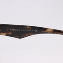 PRADA Sunglasses plastic Brown CC Auth am12589V-11