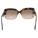 PRADA Sunglasses plastic Brown CC Auth am12589V-2