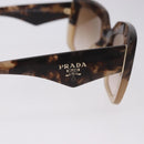PRADA Sunglasses plastic Brown CC Auth am12589V-6