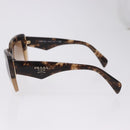PRADA Sunglasses plastic Brown CC Auth am12589V-7