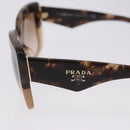 PRADA Sunglasses plastic Brown CC Auth am12589V-8