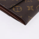 LOUIS VUITTON Monogram Portefeuille Elise Trifold Wallet M61654 LV Auth am12590V-15