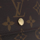 LOUIS VUITTON Monogram Portefeuille Elise Trifold Wallet M61654 LV Auth am12590V-17