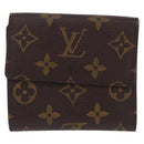 LOUIS VUITTON Monogram Portefeuille Elise Trifold Wallet M61654 LV Auth am12590V-2