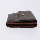 LOUIS VUITTON Monogram Portefeuille Elise Trifold Wallet M61654 LV Auth am12590V-3