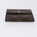 LOUIS VUITTON Monogram Portefeuille Elise Trifold Wallet M61654 LV Auth am12590V-6