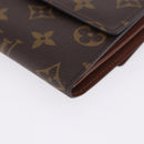 LOUIS VUITTON Monogram Portefeuille Elise Trifold Wallet M61654 LV Auth am12590V-14