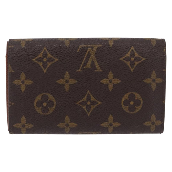 LOUIS VUITTON Porte Monnaie Billets Tresor Wallet M61730 LV Auth am12591V