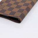LOUIS VUITTON Damier Ebene Agenda PM Day Planner Cover R20700 LV Auth am12595V-10