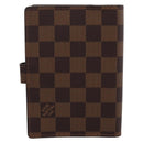 LOUIS VUITTON Damier Ebene Agenda PM Day Planner Cover R20700 LV Auth am12595V-3