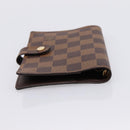 LOUIS VUITTON Damier Ebene Agenda PM Day Planner Cover R20700 LV Auth am12595V-6