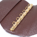 LOUIS VUITTON Damier Ebene Agenda PM Day Planner Cover R20700 LV Auth am12596V-9