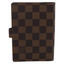 LOUIS VUITTON Damier Ebene Agenda PM Day Planner Cover R20700 LV Auth am12596V-2