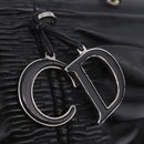 Christian Dior Carreño Hand Bag Leather Black Silver Auth am12602SAM-19
