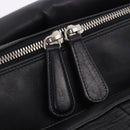 Christian Dior Carreño Hand Bag Leather Black Silver Auth am12602SAM-21
